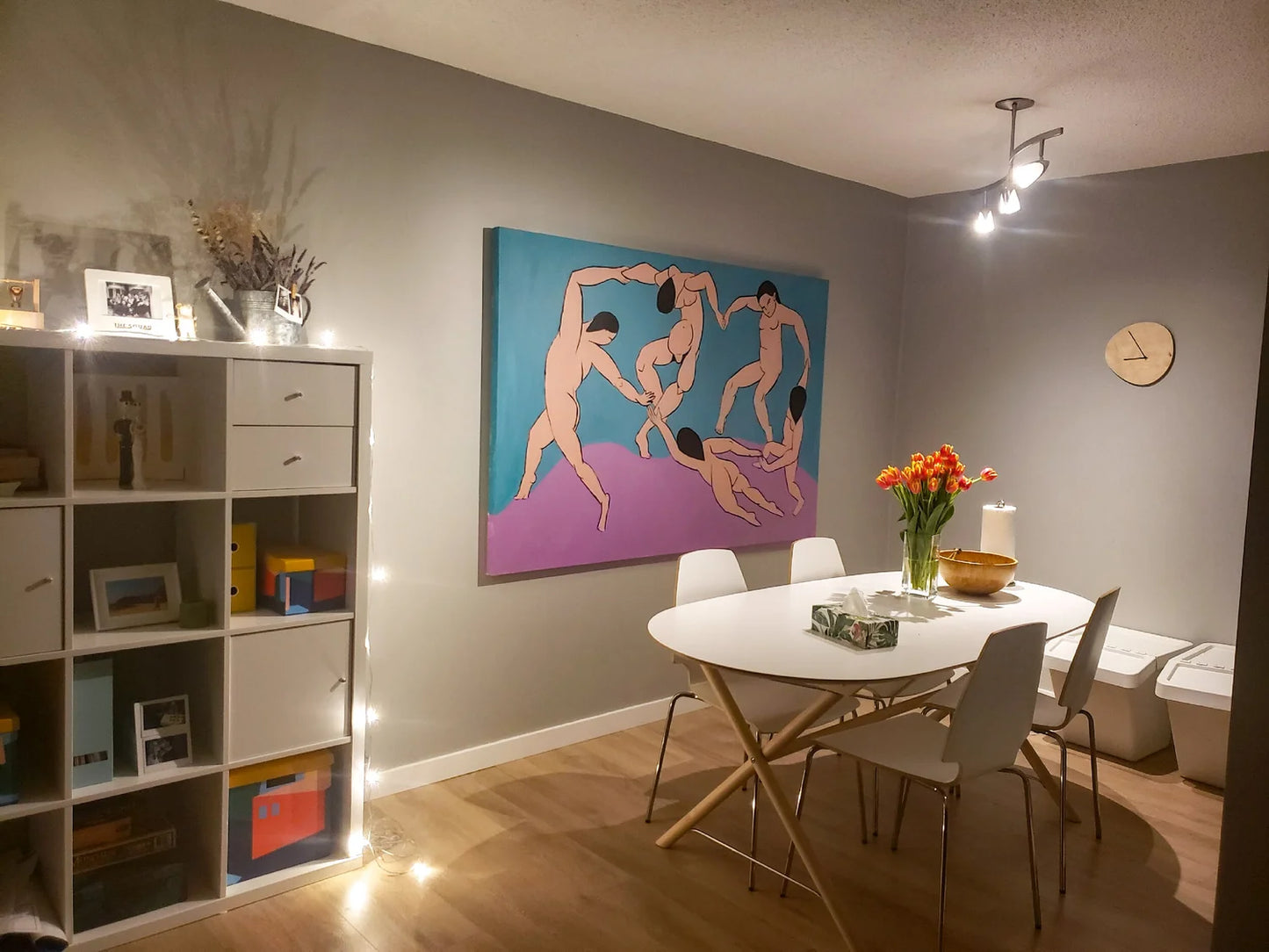 "Dance: remake" Acrylic on canvas 48x72 inch