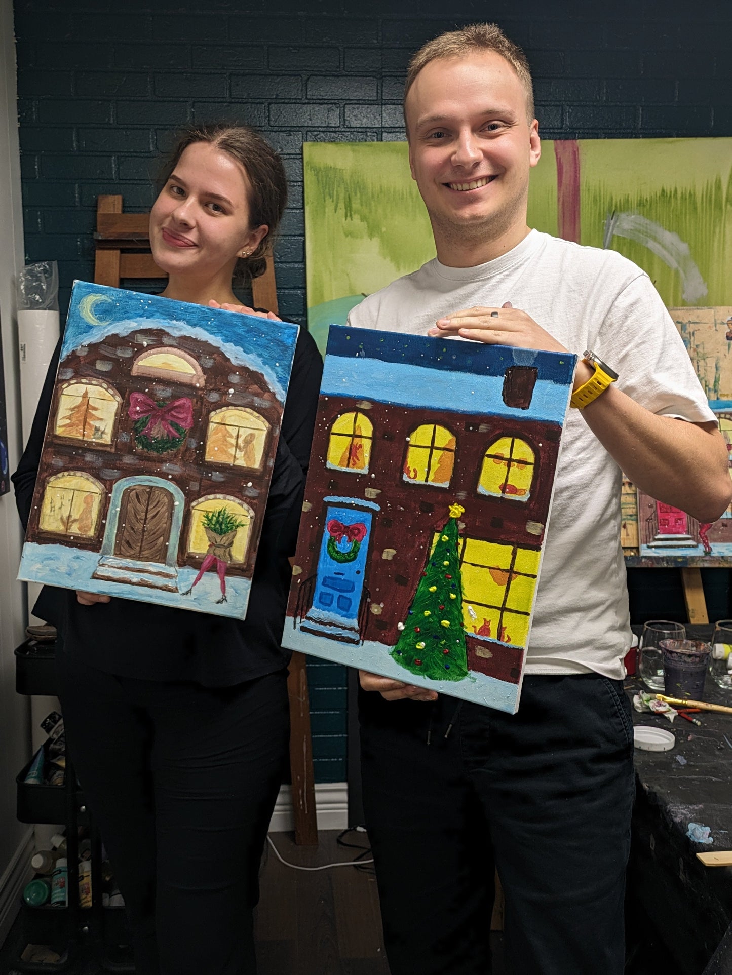 Christmas Art Evening