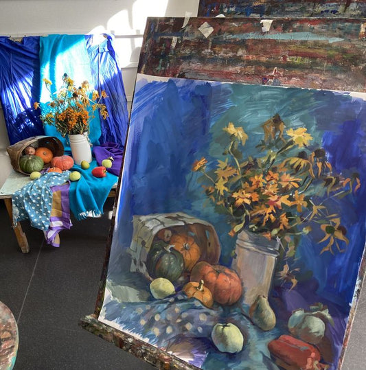 Intermediate Oil Painting Course in North Vancouver | Still Life (5 Weeks)